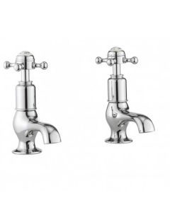 Crosswater Belgravia Crosshead Small Basin Taps