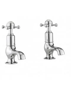 Crosswater Belgravia Crosshead Small Basin Taps