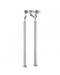 Crosswater Belgravia Crosshead Floor Standing Bath Filler