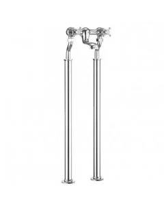 Crosswater Belgravia Crosshead Floor Standing Bath Filler