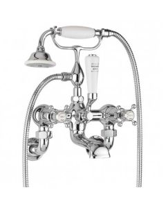 Crosswater Belgravia Crosshead Wall Bath Shower Mixer