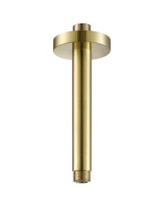 VOS 150mm Ceiling Shower Arm Brass