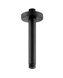 VOS 150mm Ceiling Shower Arm Matt Black