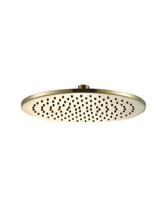 VOS 300mm Round Shower Head Brass