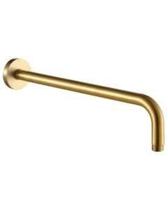 VOS 400mm Wall Shower Arm Brass
