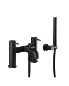 VOS Bath Shower Mixer Matt Black
