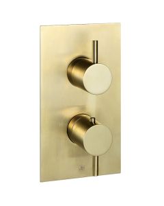 VOS 2 Way Thermostatic Shower Valve Brass