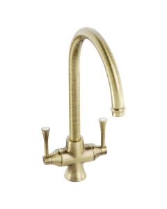 Abode Gosford Monobloc Kitchen Mixer Tap Antique Bronze