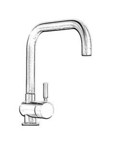 Propus Stainless Steel Monobloc Kitchen Mixer Tap 