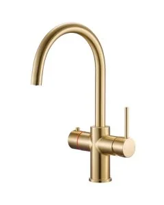 Acquapuro Verona 3-1 Instant Hot Water Tap Brushed Brass