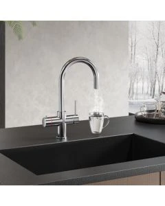 Acquapuro Verona 4-1 Kettle &amp; Filter Tap Chrome
