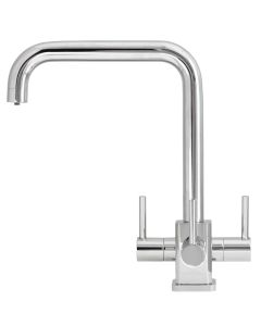 Monza SQ 3 Lever Mixer Cold Filter Tap Chrome