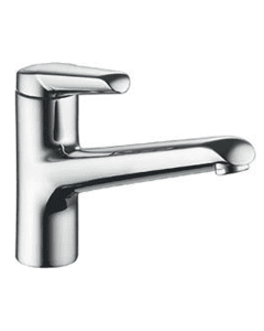KWC Adrena Single Lever Monobloc Sink Mixer with Swivel Spout
