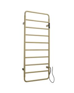 Aero 1130 Electric Towel Rail Brushed Brass