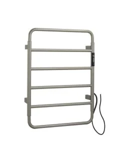 Aero 640 Electric Towel Rail Stainless Steel