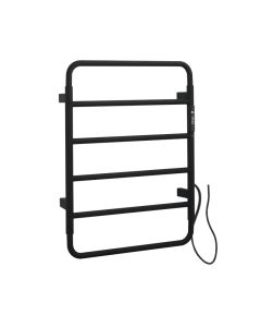 Aero 640 Electric Towel Rail Matt Black