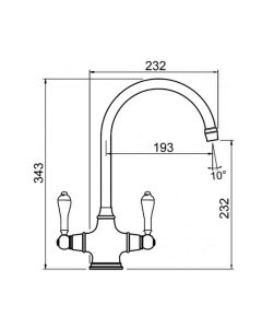 Alrisha Sink Mixer Chrome