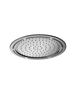 Aqualisa 365mm Round Flush Fit LED Metal Shower Head