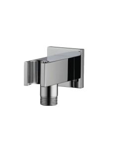Aqualisa Square Wall Outlet with Shower Handset Holder built in