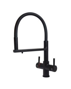 Aquila 4in1 Cold Filter and Kettle Tap Matt Black