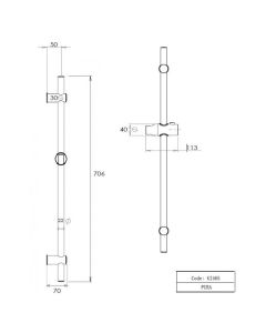 Arco Single Outlet Concealed Pack