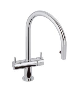 Hesta Twin Lever Sink Mixer Chrome