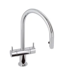 Hesta Twin Lever Sink Mixer Chrome