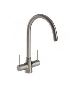 Nexa Monobloc Sink Mixer Brushed Nickel