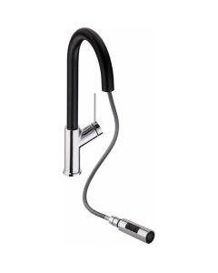 Virtue Nero Single lever Mixer with Pull Out Spray