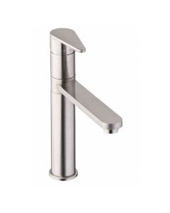 Prime Single Lever Sink Mixer Brushed Nickel