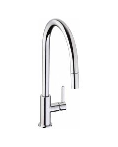 Althia Monobloc Sink Mixer with Pull Out Spray Chrome