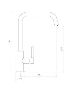 Althia Single Lever Urban Copper