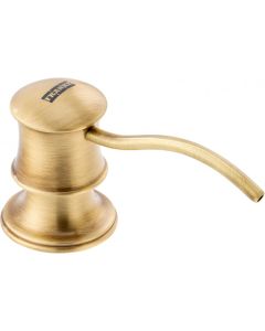 Franke Augusta Traditional Soap Dispenser Brushed Brass