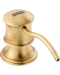 Franke Augusta Traditional Soap Dispenser Brushed Brass
