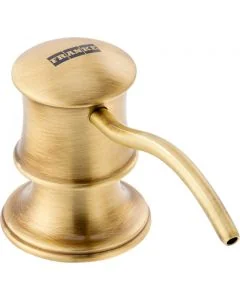Franke Augusta Traditional Soap Dispenser Brushed Brass