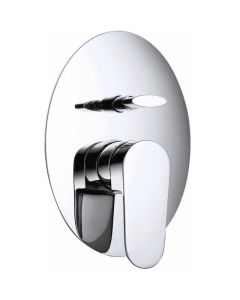 Base Manual Shower Valve with Diverter Chrome