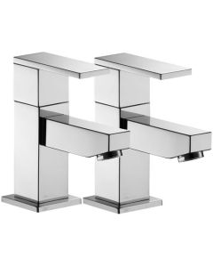 Bloque Bath Pillar Taps (Pair)