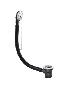 Bath Waste with Chrome Parking Plug