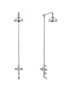 Belgravia Shower with 200mm Head and Bath Spout