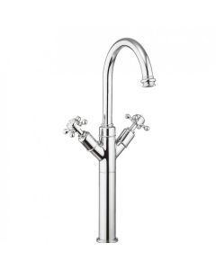 Crosswater Belgravia Crosshead Tall Basin Mixer