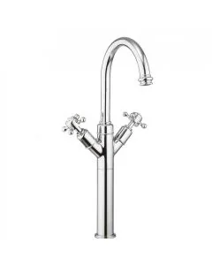 Crosswater Belgravia Crosshead Tall Basin Mixer