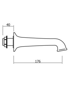 Belgravia Bath Spout