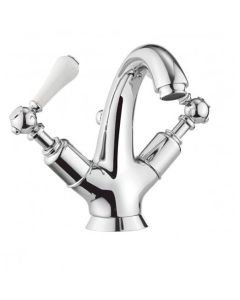 Crosswater Belgravia Lever High Neck Monobloc Basin Mixer with Pop Up Waste