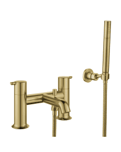 Moonlight Bath Shower Mixer Brushed Brass