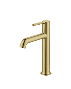 Moonlight Tall Basin Mixer Brushed Brass