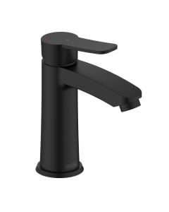 Appeal Basin Mixer with Clicker Waste Matt Black