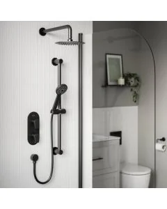 Hourglass Shower Pack Matt Black