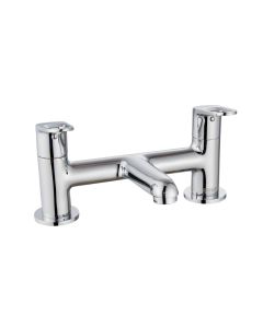 Essentials Iris Deck Bath Filler Chrome