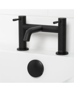 Mila Bath Filler Matt Black