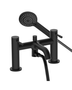 Mila Bath Shower Mixer Matt Black
